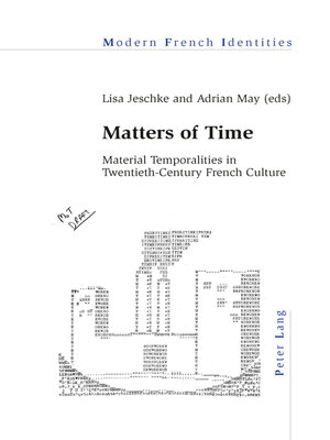 cover image of Matters of Time